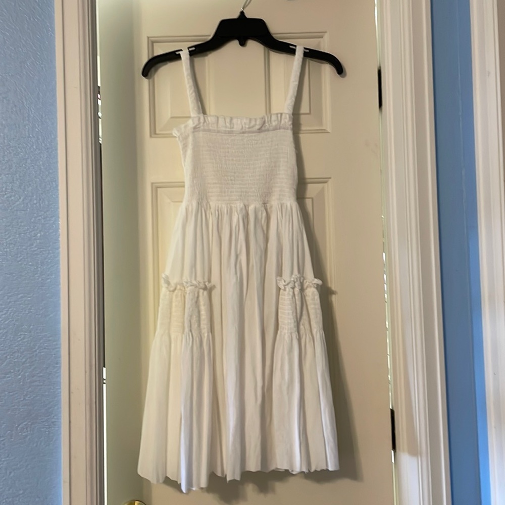 White ASOS sundress